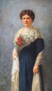 女性の肖像 作： Hans Stalzer