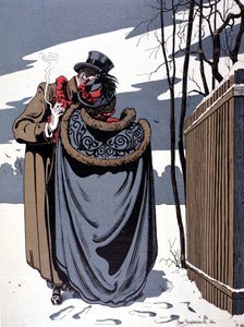 雪上、勇壮な情景 作： Hans Stubenrauch