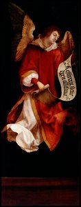 天使」、1519年。 作： Hans Suess Kulmbach von
