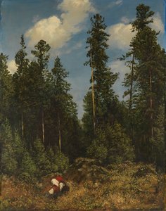 黒い森のモミ（ベリーピッカーズ） 作： Hans Thoma