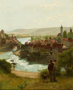 ラウフェンブルク付近のライン川 作： Hans Thoma