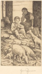 パストラル 作： Hans Thoma
