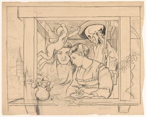  作： Hans Thoma