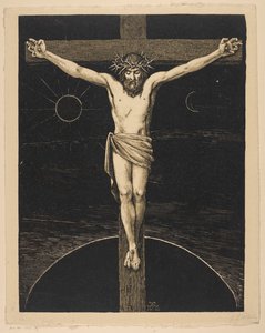 勝利の十字架 作： Hans Thoma