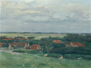 オランダの風景 作： Hans Tichy