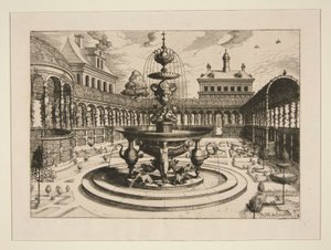 噴水 作： Hans Vredeman de Vries