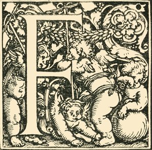 F-Hans Weiditzによるアルファベット、c1520-1521、1908。