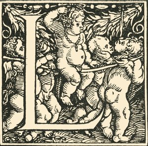 L-Hans Weiditzによるアルファベット、c1520-1521、1908。