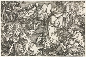 庭園の苦悩 作： Hans Weiditz