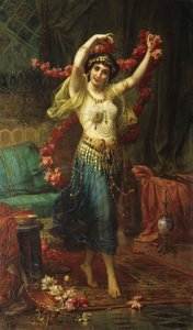 オダリスク 作： Hans Zatzka