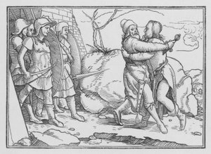 アマサはジョアブによって殺された、2サミュエルXX、10 作： Hans after Holbein the Younger