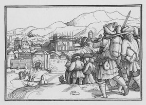 Cyrus Restoreth the Vessels of the Temple、エズラ1世、6 作： Hans after Holbein the Younger