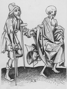 ホルバインの死のダンス 作： Hans after Holbein the Younger