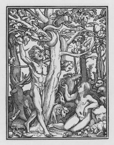 ホルバインの死のダンス：誘惑 作： Hans after Holbein the Younger