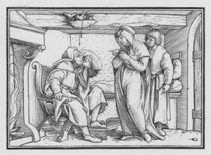 Tobit Becometh Blind、Tobit II、10 作： Hans after Holbein the Younger