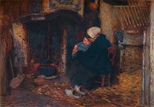 リトル・ジェイコブ、1876-1906、1906。 作： Hans von Bartels