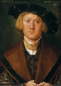 ドイツ語：Bildnis eines youngen Mannes 若い男の肖像

































"