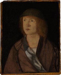 若い男の肖像 作： Hans von Kulmbach