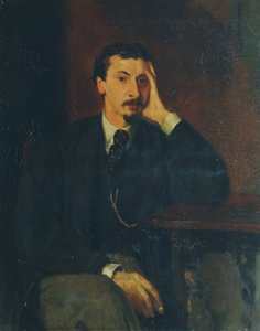 詩人で哲学者のゴッタルド・オズワルド・マールバッハ 作： Hans von Marées