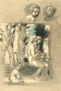 慎み深さの称賛 作： Hans von Marées