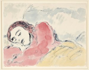 眠っている女の子 作： Harald Giersing
