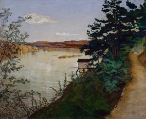 午後の太陽 作： Harald Oscar Sohlberg
