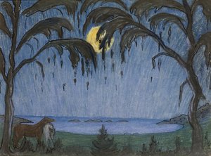 ネヴルンハウンから 作： Harald Oscar Sohlberg