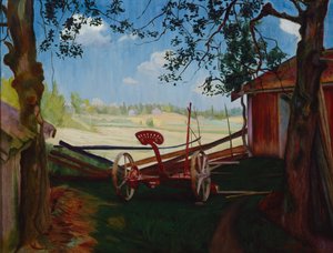 光と影 作： Harald Oscar Sohlberg