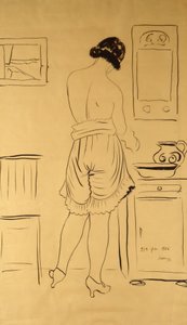 トイレ 作： Harald Oscar Sohlberg
