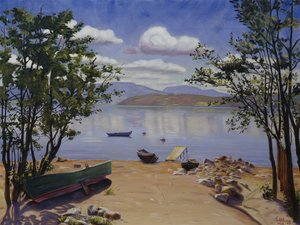 ミョーサの景色 作： Harald Oscar Sohlberg