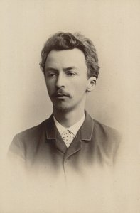 ヴィルヘルム・ハンマースホイの肖像 1864-1916, 1889.