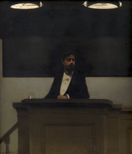 コペンハーゲン大学のGeorg Brandes 作： Harald Slott Møller