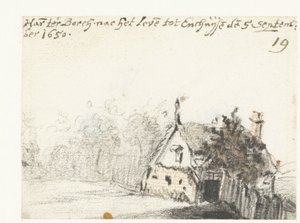 遠恵前の家 作： Harmen ter Borch