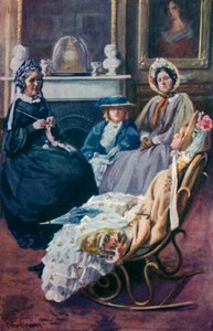 ルイザMオルコットによる善妻のイラスト 作： Harold Copping