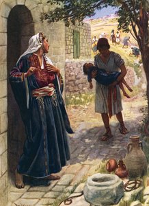シュナミットの女性 作： Harold Copping