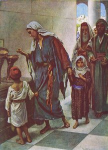 かわいそうな女性への贈り物、ハロルド・コッピングのイラスト：1920年代のクラウンシリーズ 作： Harold Copping