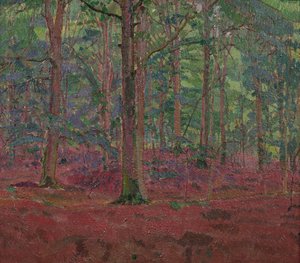 ブナの木 作： Harold Gilman