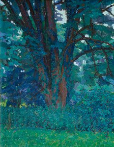 In Gloucestershire, c.1916 (油彩・キャンバス) 作： Harold Gilman