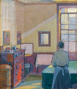 インテリア 作： Harold Gilman