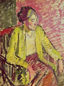 シルビア 作： Harold Gilman