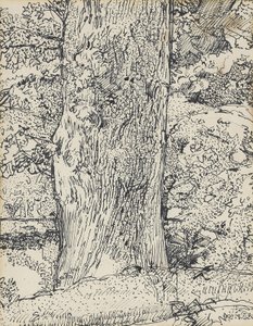 ツリー、1916 作： Harold Gilman