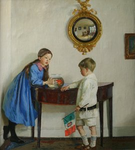 ローラとポール・ジュウィル・ヒル 作： Harold Harvey