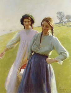 朝の日差し 作： Harold Harvey