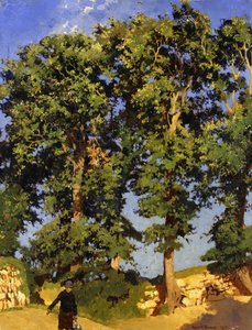 収穫の途中 作： Harold Harvey