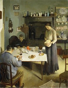 ティーテーブル 作： Harold Harvey