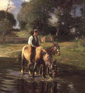 水まき場所 作： Harold Harvey