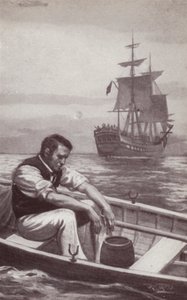 チャールズ・ディケンズ著『エドウィン・ドルードの謎』のイラスト（リトグラフ版 作： Harold Hume Piffard
