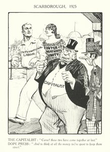 労働組合会議（スカーバラ 作： Harold Outram Batho
