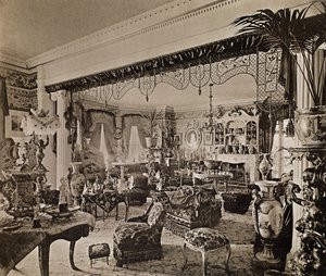 応接室、ウィッカムホール、ケント、1897