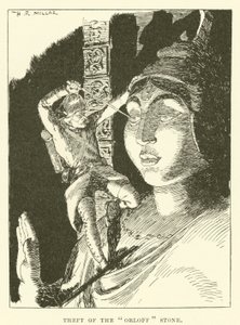 オルロフ "石の盗難（彫刻）について 作： Harold Robert Millar